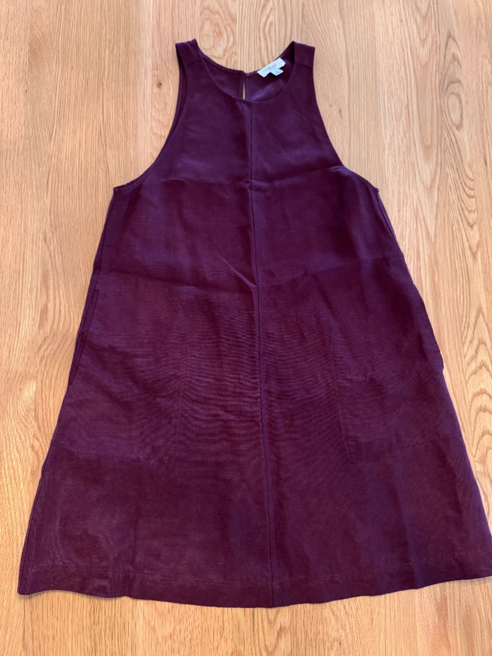 Wilfred with Linen Trompette Sleeveless A-Line Dress Mini